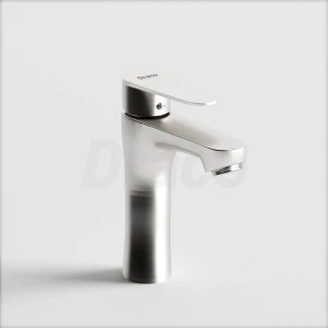 Vòi Lavabo Nóng Lạnh Inox 304 Draco F2118IA (Thấp) - Màu Inox Mờ