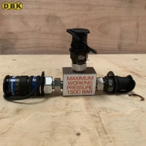 Đầu chia thủy lực 1500 bar BOLTIGHT Tee Block BT-1547