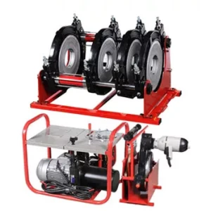 Máy hàn ống nhựa HDPE thủy lực 200mm Huajin HDC-200