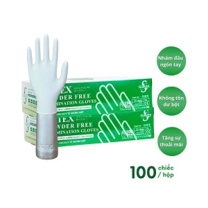 Găng Tay y tế Sgloves Latex không bột 5.5g