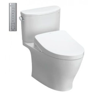 Bồn Cầu Điện Tử TOTO CS767CRW12#XW Kèm Nắp Rửa Điện Tử WASHLET (Loại Giấu Dây) Dòng S7