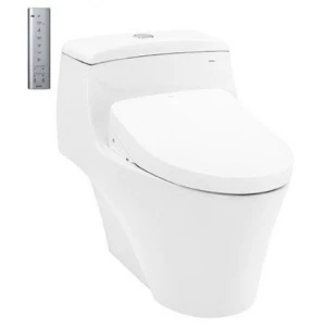 Bồn Cầu Điện Tử TOTO MS823CDRW12#XW Kèm Nắp Rửa Điện Tử WASHLET (Loại Giấu Dây) Dòng S7 - TCF4911EZ (220V)