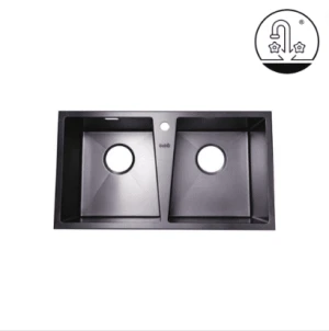 Chậu Rửa Chén BELLO BL-C570 2 Hộc Màu Đen