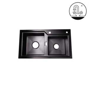 Chậu Rửa Chén BELLO BL-C590 2 Hộc Màu Đen