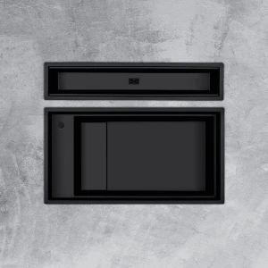 Chậu Rửa Chén Đá MALLOCA MYST K86S MYST K86L Màu Đen