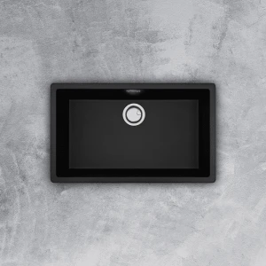 Chậu Rửa Chén Đá MALLOCA ZEN K-13040 Màu Đen