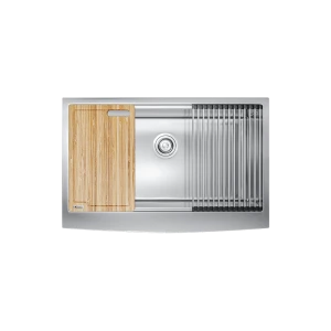 Chậu Rửa Chén KONOX KN8051AS Curve Inox 1 Hộc