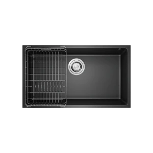 Chậu Rửa Chén KONOX NAROS 760S Black Đá Granite 760mm