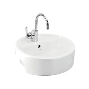 Chậu Rửa Lavabo AMERICAN WP-F307 Bán Âm Bàn White
