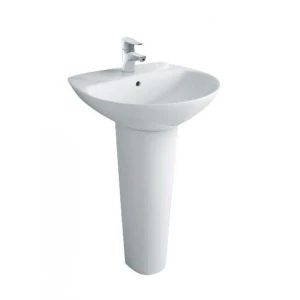 Chậu Rửa Lavabo INAX L-288V/L-288VD Kèm Chân Dài Treo Tường