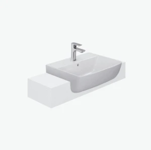 Chậu Rửa Lavabo INAX L-345V Bán Âm Bàn