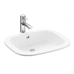 Chậu Rửa Mặt Lavabo TOTO L763 XW Dương Vành