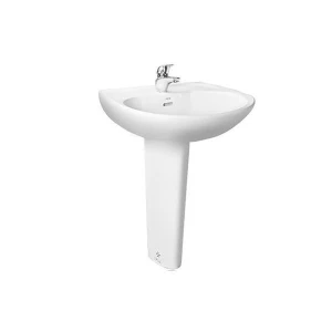 Chậu Rửa Mặt Lavabo TOTO LHT239CR W Treo Tường Chân Ngắn