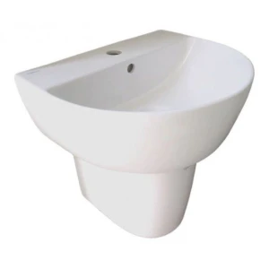 Lavabo VIGLACERA V37 Treo Tường Kèm Chân Ngắn