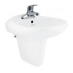 Lavabo VIGLACERA VTL3/VI5 Treo Tường Kèm Chân Ngắn