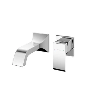 Vòi Lavabo TOTO TLG08307B Gật Gù Nóng Lạnh Gắn Tường GC (2 Lỗ)