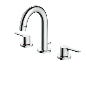 Vòi Lavabo TOTO TLS01201BA Tay Vặn Nóng Lạnh LB (3 Lỗ)