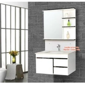 Bộ lavabo có tủ nhựa PVC 800x470 TN006