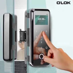 Khoá vân tay cửa kính O Lok G502