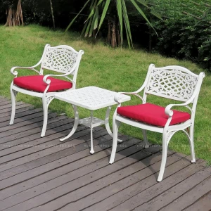 Bộ bàn ghế nhôm đúc sân vườn hồ bơi ND55-2J8W