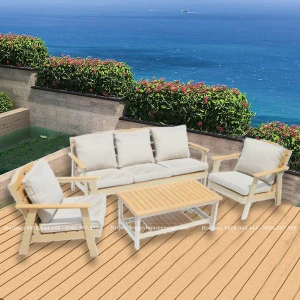 Bộ bàn ghế sofa composite ngoài trời