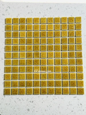 Gạch Mosaic Gốm Sứ Men Rạn 25 25 G7MR2503