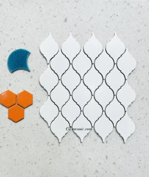 Gạch Mosaic Gốm Sứ Trang Trí Lồng Đèn G7TT88