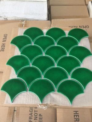 Gạch Mosaic Vảy Cá G7001