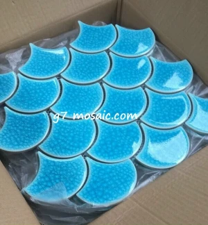 Gạch Mosaic Vảy Cá G7009