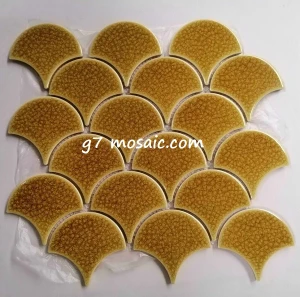 Gạch Mosaic Vảy Cá G7012