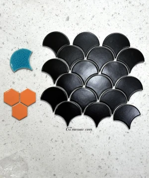 Gạch Mosaic Vảy Cá G7VC059
