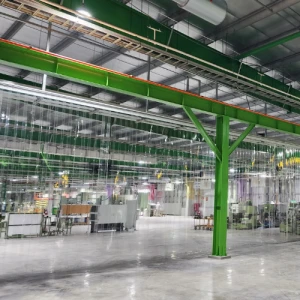 Rèm Nhựa PVC Lắp Cho Nhà Xưởng, Kho Lạnh Ngăn Lạnh Điều Hòa Chống Bụi, Côn Trùng