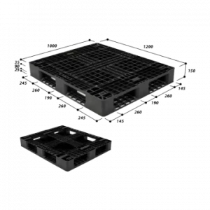 Pallet nhựa oneway MS N4-1210SL2