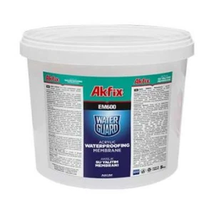 Sơn phủ chống thấm gốc Acrylic Akfix EM600 20 kg màu trắng
