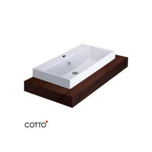 Chậu rửa mặt đặt trên bàn Cotto C0900-Quado