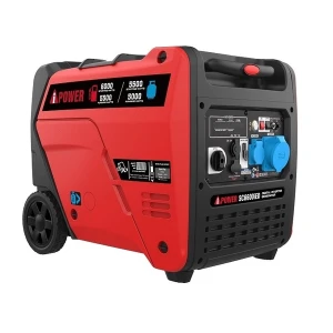 Máy Phát Điện Chạy Xăng 5Kw Ipower SC6600iED Inverter Siêu Cách Âm