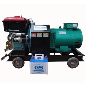 Máy Phát Điện Đầu Nổ Hoàng Anh 35HP 30KW (D35 Mát Nước, Đề)