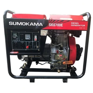 Máy Phát Điện Sumokama Chạy Dầu 5Kw SK6700E Đề