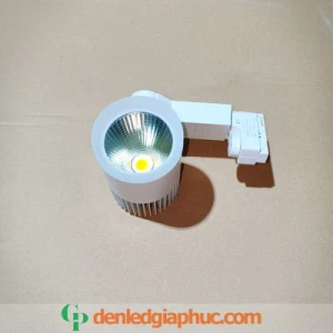 Đèn led rọi ray 20w COB cao cấp vỏ trắng