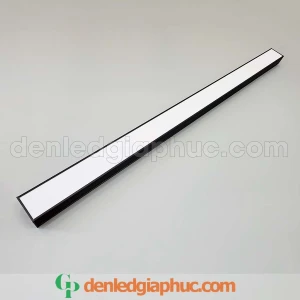 Đèn thả văn phòng 1.2m 70x1200 36w vỏ đen