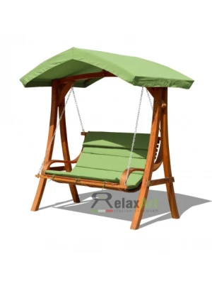 Greenland wooden swing