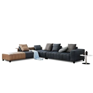 Sofa FREEMAN bọc vải và da