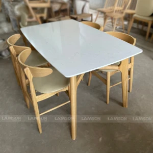 Bộ bàn ăn 4 ghế Lunar