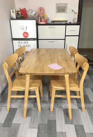 Bộ bàn ăn 4 ghế Mango