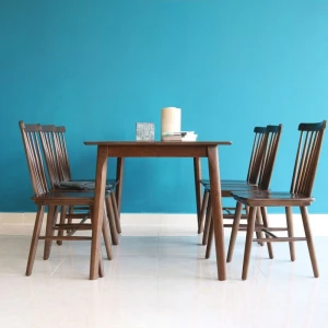 Bộ bàn ăn 6 ghế Rio Nâu 160