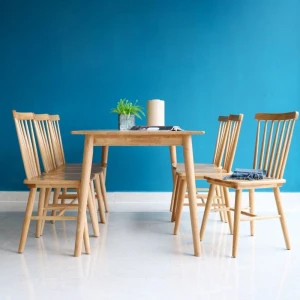 Bộ bàn ăn 6 ghế Rio Tự nhiên160