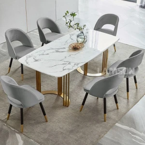 Bộ bàn nhập khẩu 6 ghế cao cấp NK-166