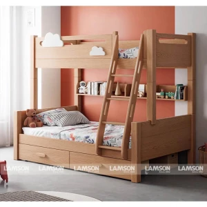 Giường Tầng Trẻ Em Bằng Gỗ Kids #01 | Nội Thất Lam Sơn
