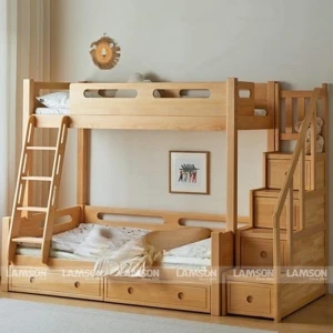 Giường tầng trẻ em thông minh Ruby #01 | Nội Thất Lam Sơn