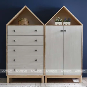 Tủ Áo Mini Gỗ Tự Nhiên (R80)